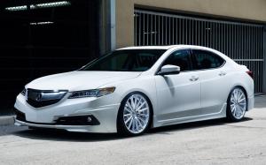 Acura TLX by Pembroke Pines on Vossen Wheels 2014 года
